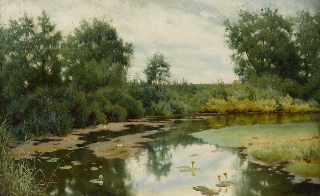 Волков Ефим Ефимович. Лесная речка 